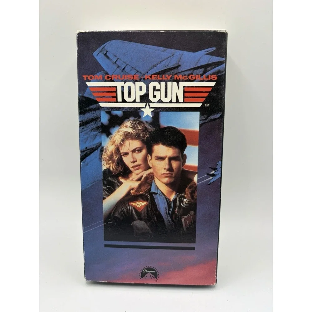 Top Gun VHS 1986 - Tom Cruise, Kelly Mcgillis, Val Kilmer